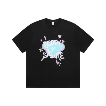 Teddy Bear Collection Contrast Graffiti Series T Shirt Unisex