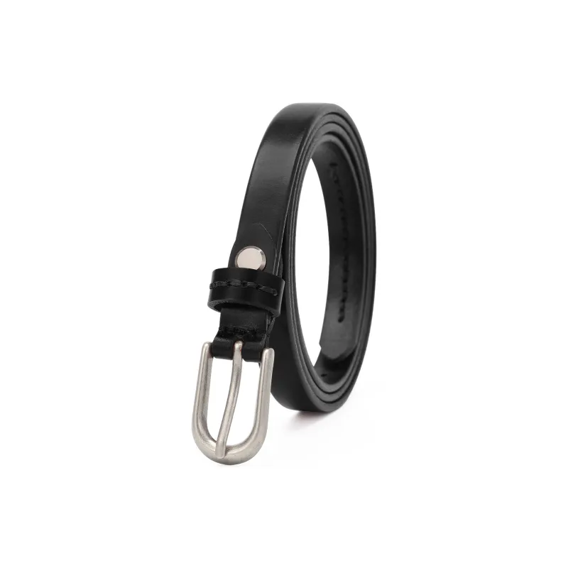CATELLES Top Grain Cow Leather Belts Women's 1.3cm-1