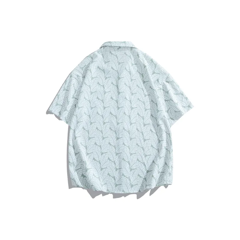 MOPE Floral Shirt Unisex Dominican Republic Apricot-1