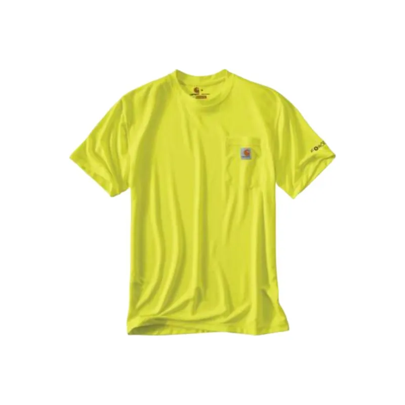 Carhartt T Shirt Men's Bright Yellow Green-0