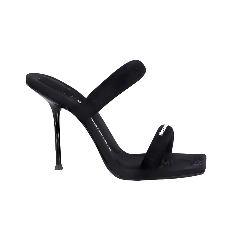 Alexander Wang Julie Slide Slippers Women's Black-1