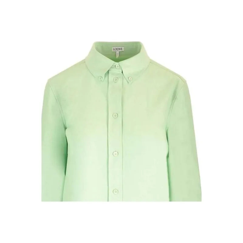 LOEWE Anagram Embroidered Shirt-4