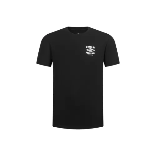 ARMANI EXCHANGEAE SS25 T Shirt Men's Black