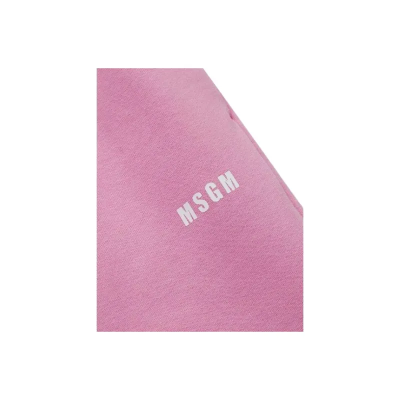 MSGM Logo print Track Pants-1