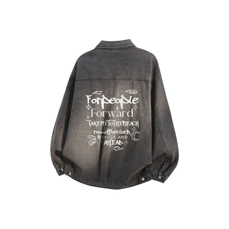 FAX FOR FMACM Denim Jacket Unisex-1