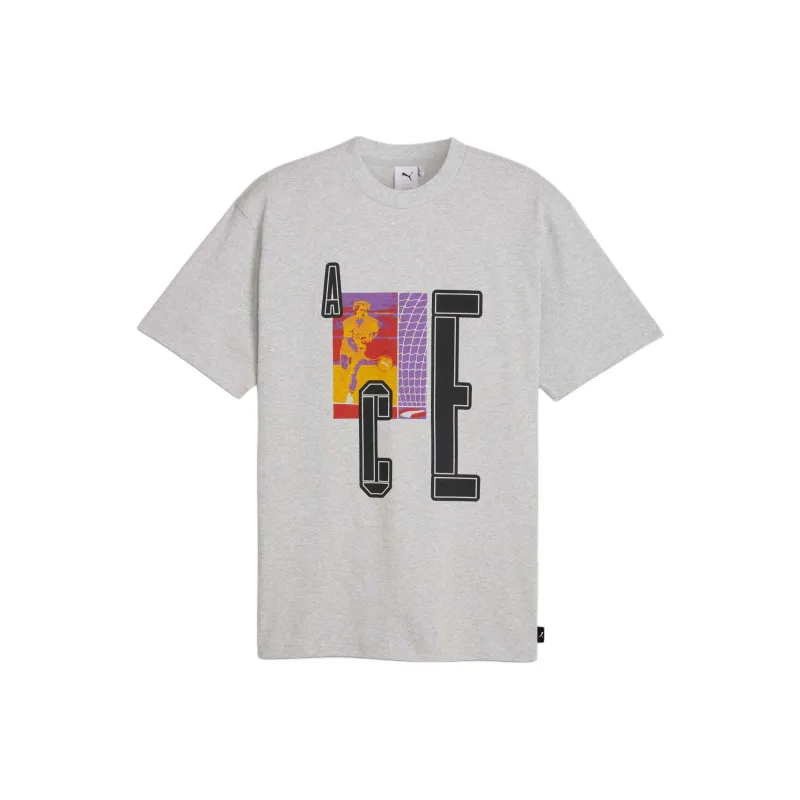 PUMA House Of Graphics Collection T Shirt Men's Gray-0