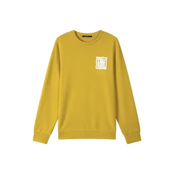 DAVID NAMAN Sweatshirts Men Yellow