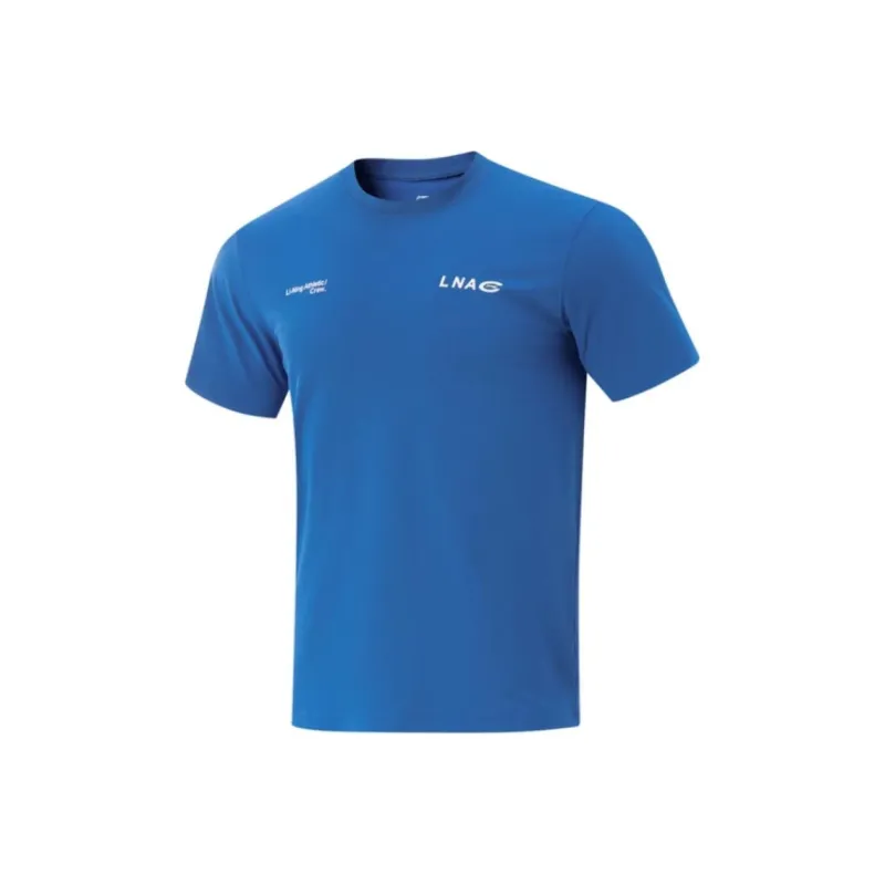 LiNing Cool Tea T Shirt Men's Dark Aqua Blue-0