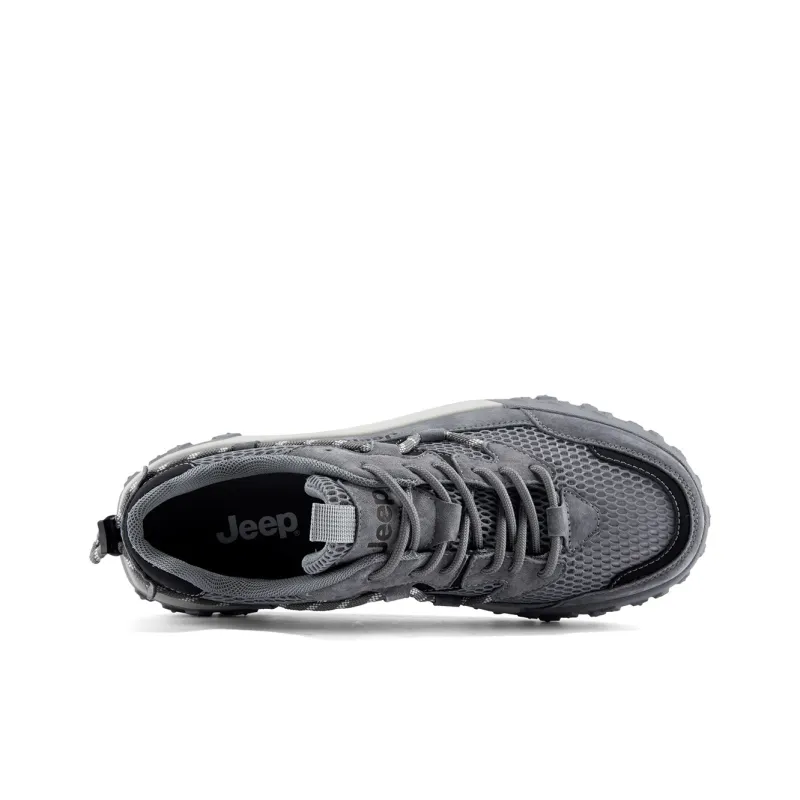 Jeep Fashion Sports Collection Cushioning Anti Slip And Wear Resistant Breathable Coverage Low Top Outdoor Shoes Men's-10