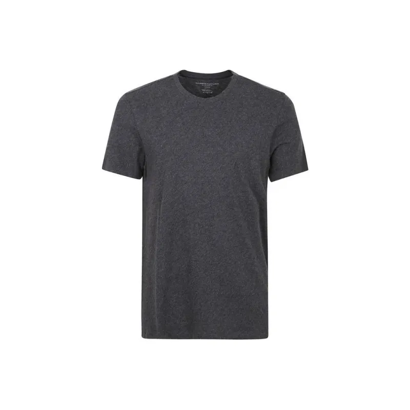 Majestic Filatures Crew neck Cotton Blend Brushed T shirt-0