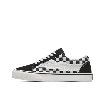 VFTS Canvas Shoes Unisex Black White