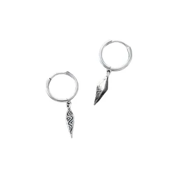 JKEM Titanium Steel Earrings Unisex