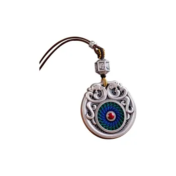 AQI 999 Fine Silver Pendants Unisex