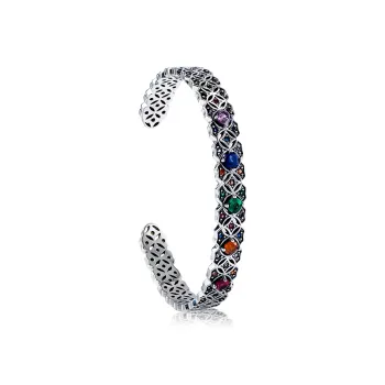 Cuud 925 Sterling Silver Bangles Men's