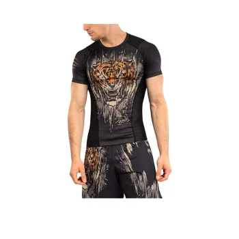 VENUM T Shirt Men's Black/Fluorescent Orange