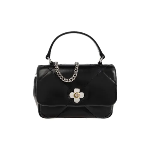 TORY BURCH Kira Cow Leather One Shoulder Handbag Mini Women's Black