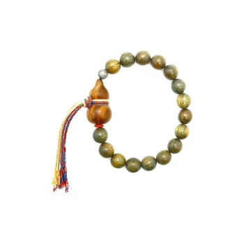 Mountains And Jade Seas Green Sandalwood Bracelets Unisex