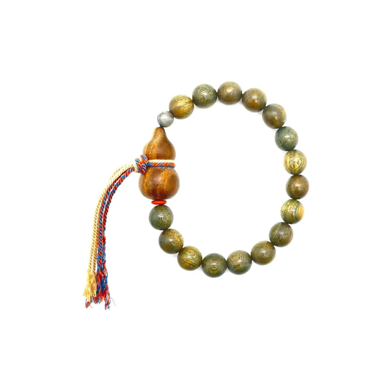 Mountains And Jade Seas Green Sandalwood Bracelets Unisex-0