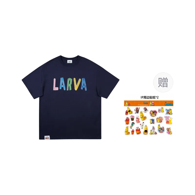 COMIC LARVA T Shirts Unisex-7