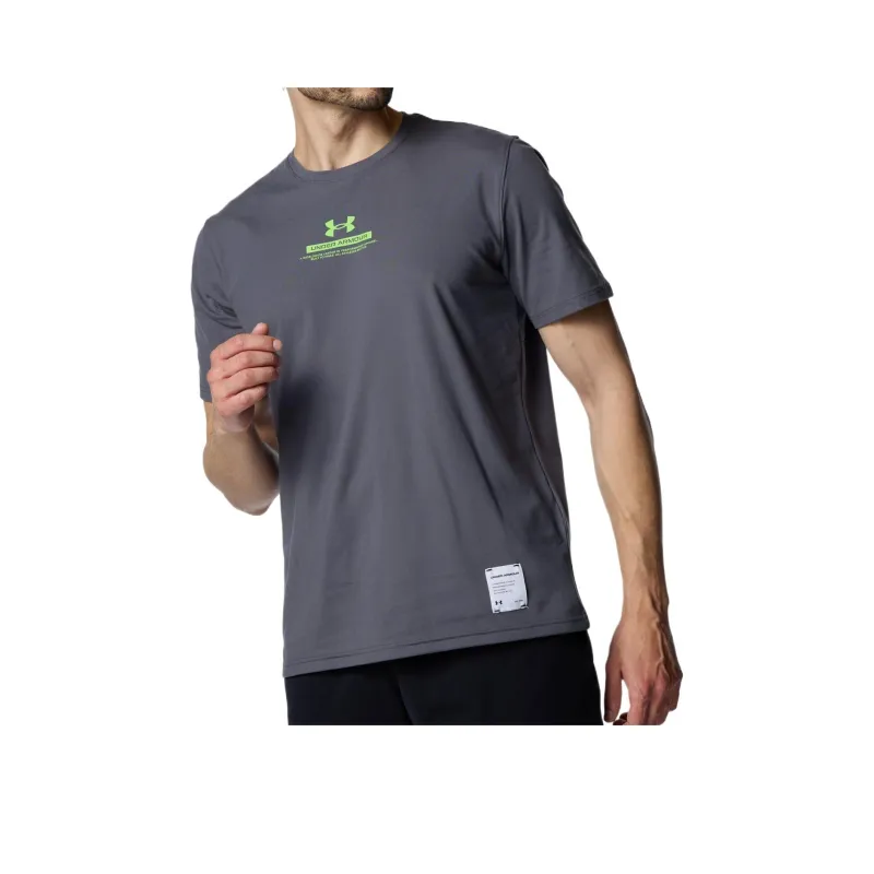 Under Armour Motivate T Shirt Men's Dark Gray-0