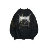 Lightning Black (Long-Sleeved T-Shirt)