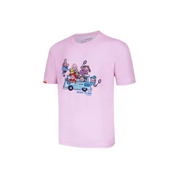 VICTOR T Shirt Unisex Soft Pink