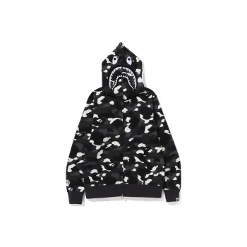 A BATHING APE City Camo Shark Full Zip Hoodie
