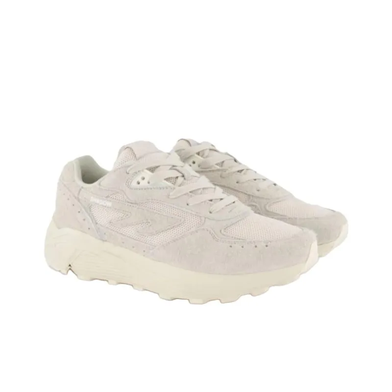 HI TEC FG Rubber Long Studs Anti Slip Wear Resistant Soccer Shoes Women's Gray-3