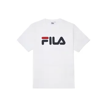 FILA T Shirts Unisex White