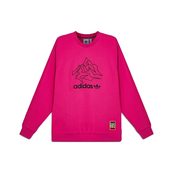Adidas Originals Adv Crew Sweatshirts Men Pink-0