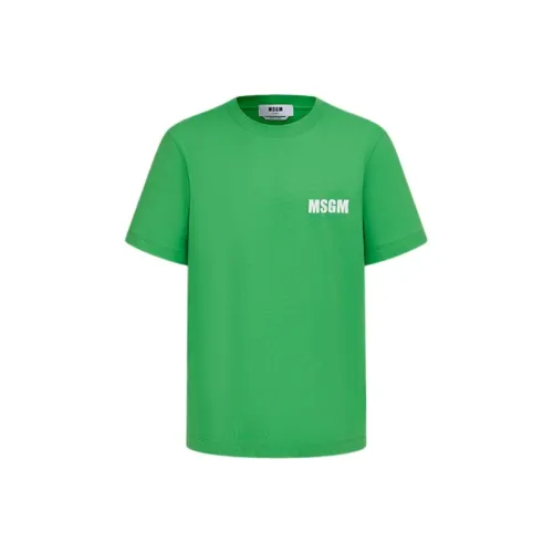 MSGM T Shirt Men's Emerald Green