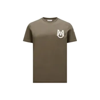 Moncler T Shirt Men's Olive Green