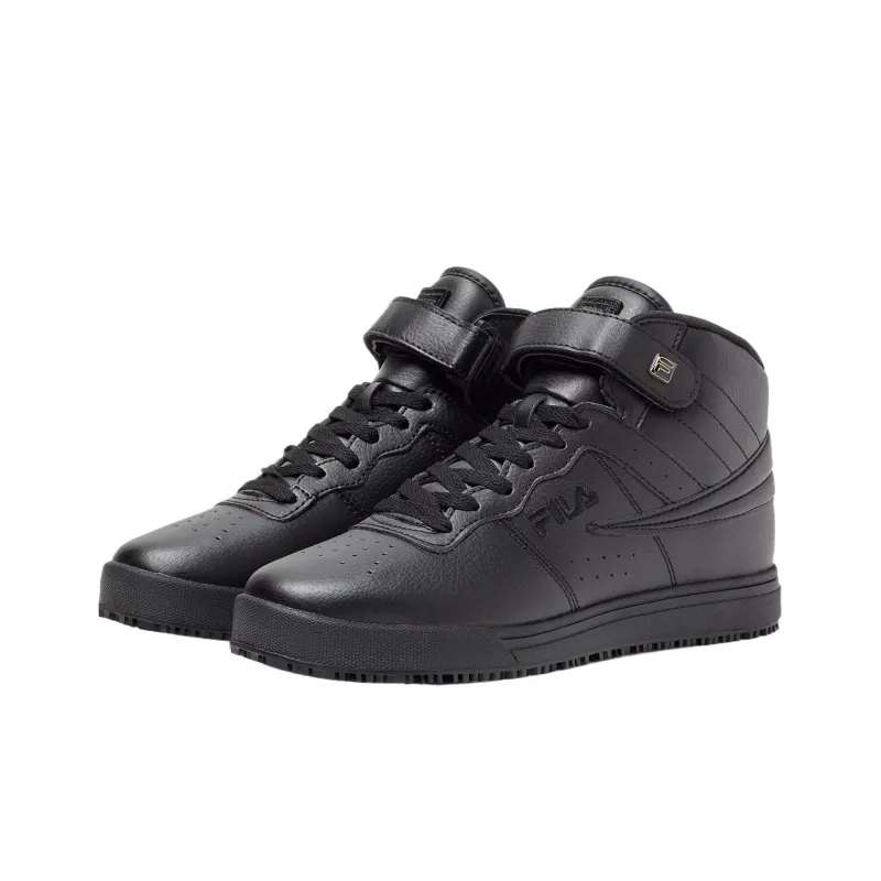 FILA Vulc 13 Collection High Top Skateboard Shoes Women's Black-2