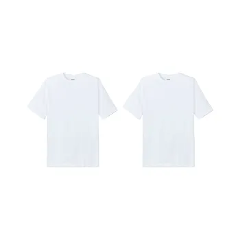 SPAO T Shirt Unisex Two Piece Set White