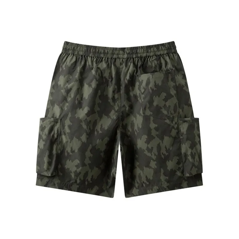 SEM/R Casual Shorts Men's Green Tone 00344-1
