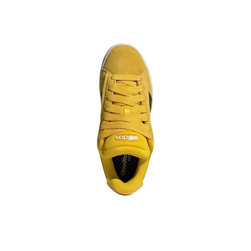 Adidas GRAND COURT ALPHA Anti Slip Wear Resistant Low Top Skateboard Shoes Men's Yellow-4
