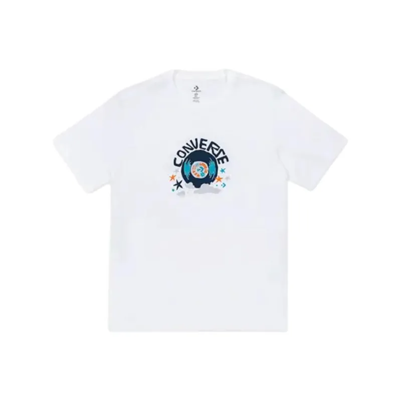 Converse T-Shirts Men White-0
