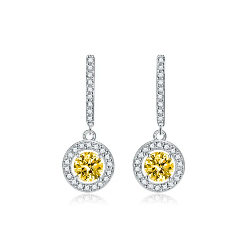 KING OF BLING Alloy With Zircon Earrings Unisex-10
