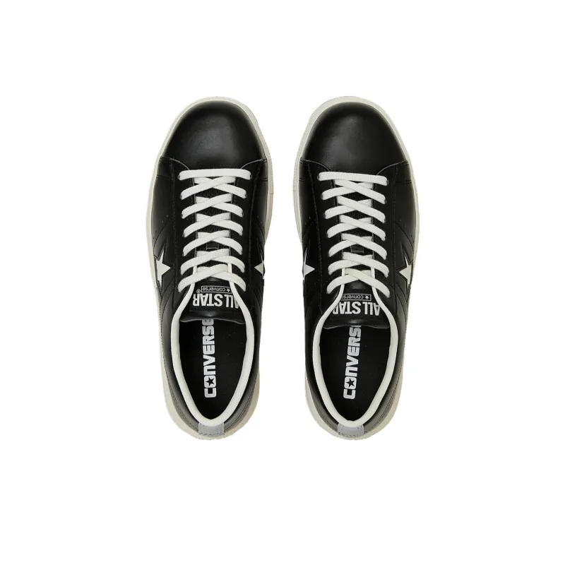 Converse ONE STAR Lightweight Low Top Training Shoes Unisex Black White-2