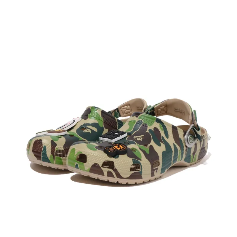 BAPE x Crocs Classic Clog Clogs Unisex-9