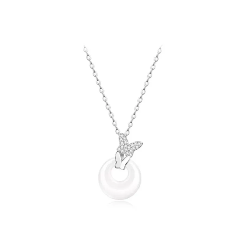 AEMC Colored Glaze Jade Necklaces Unisex-6