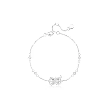 PRETTY DIARY Zircon Hand Accessory Bracelet Women's