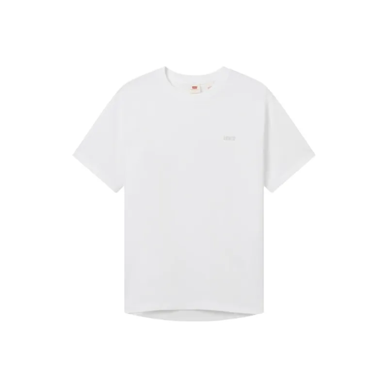 Levis T Shirts Men White-0
