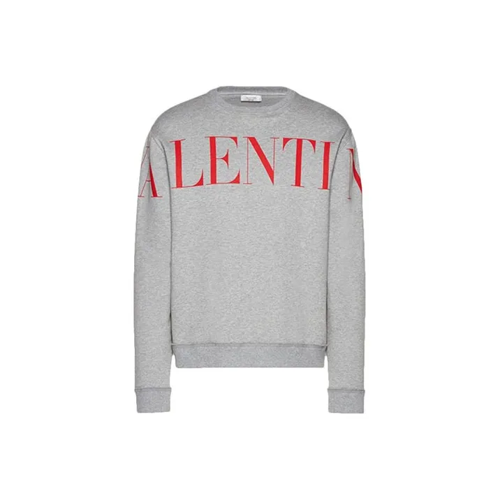 Valentino Sweatshirts Men Gray-0