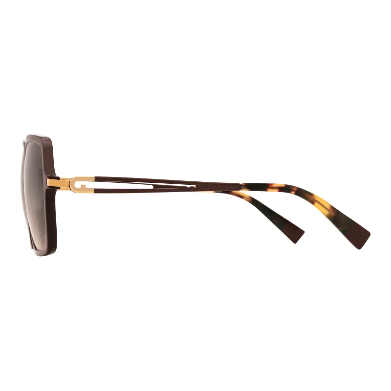 Furla Plate Frame Square Sunglasses Unisex-6