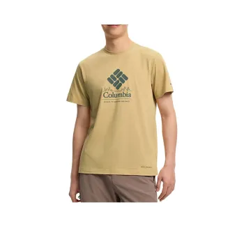 Columbia City Outdoor Collection T Shirt Men's Yellow