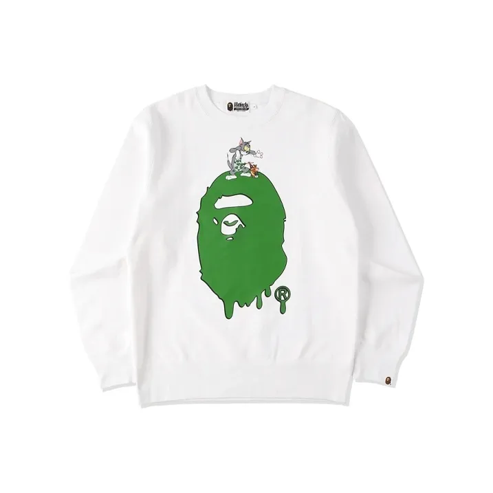 Bape X Tom And Jerry Painting Crewneck-0