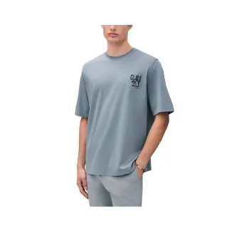 HERMES SS25 T Shirt Men's Eucalyptus Green