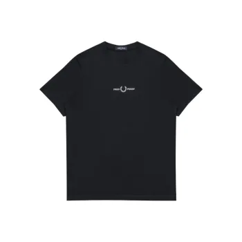 FRED PERRY T Shirt Men's Marine Blue