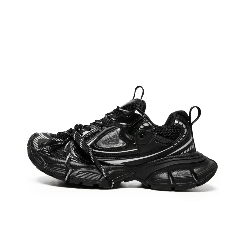 FINEPLAN Anti Slip And Wear Resistant Height Increasing Low Top Chunky Sneakers Unisex-10